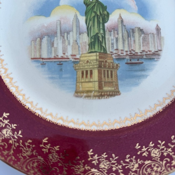 Statue of Liberty Views of America Collectible Plate - Picture 5 of 5